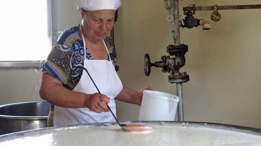 sicilian ricotta making ed