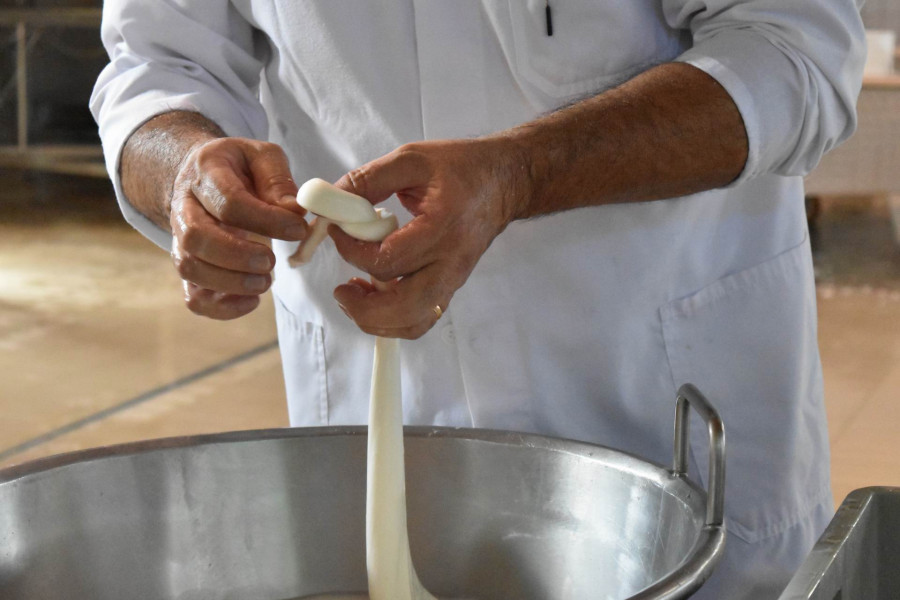 Cheese and pastry masters in the core of the Hyblaean Mountains