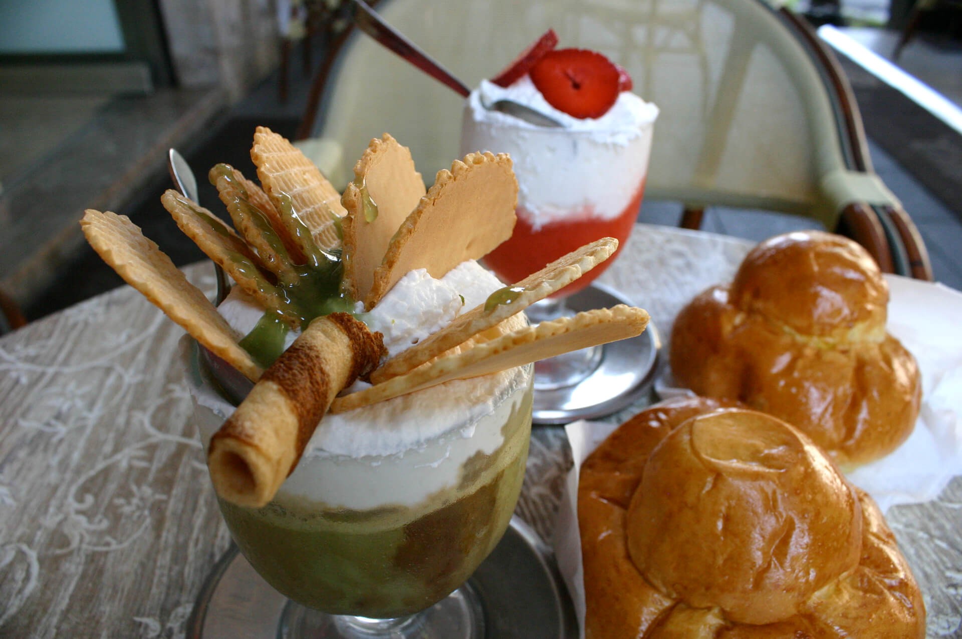 Caffe Sicilia, Noto, Sicily, Italy - Restaurant known for almond granita  breakfast