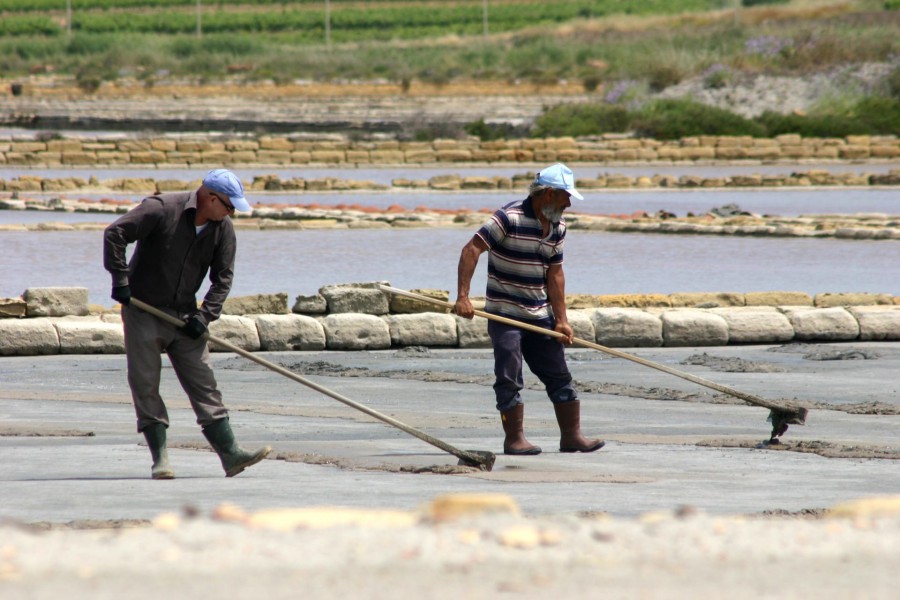 Mozia and the salt pans at Stagnone